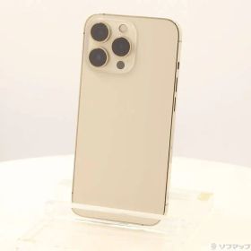 〔中古品〕 iPhone13 Pro 128GB ゴールド MLUH3J／A SIMフリー【295】