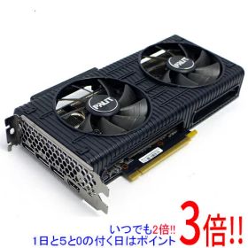 【いつでも2倍！1日と5.0のつく日、18日は3倍！】【中古】PALIT GeForce RTX 3060 Ti Dual 8GB NE6306T019P2-190AD PCIExp 8GB
