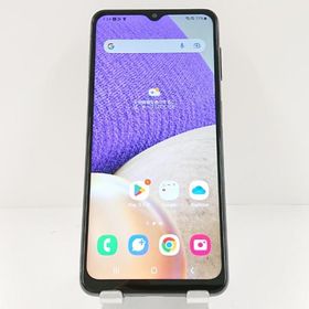 Galaxy A32 5G SCG08 au オーサムブラック 送料無料 即決 本体 c14700