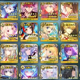 引退 ☆5 94種 モルガン5 アルクェイド2 オルガマリー3 オベロン シエル先輩 | FGOのアカウントデータ、RMTの販売・買取一覧