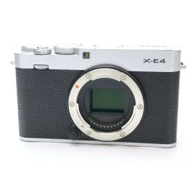 【中古】 《並品》 FUJIFILM X-E4 ボディ シルバー 【センサークリーニング/各部点検済】 [ デジタルカメラ ]
