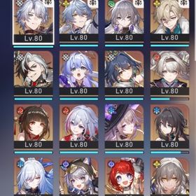 本日限定割引！24時までファイノン＋餅・ホタル＋餅・トリビー・マダムヘルタ 他星5キャラ・餅武器多！ | 崩壊スターレイル(崩スタ)のアカウントデータ、RMTの販売・買取一覧