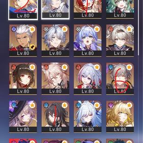 引退垢 セイバー5凸+餅~など | 崩壊スターレイル(崩スタ)のアカウントデータ、RMTの販売・買取一覧