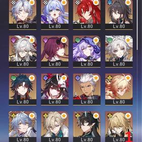 【PU確定15/90】キャストリス+餅 トリビー ファイノン+餅 マダム・ヘルタ セイレンス ロビン | 崩壊スターレイル(崩スタ)のアカウントデータ、RMTの販売・買取一覧