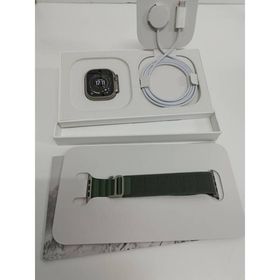 【良品】Apple Watch Ultra/GPS+セルラー/49mm/A2684/チタニウム〈MQFP3J/A〉