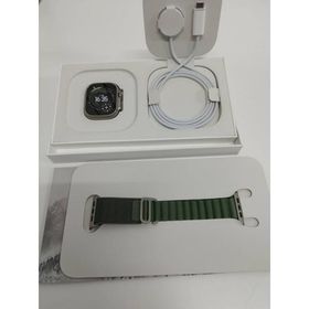 【良品】Apple Watch Ultra/GPS+セルラー/49mm/A2684/チタニウム〈MNHJ3J/A〉
