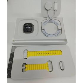 【美品】Apple Watch Ultra/GPS+セルラー/49mm/A2684/チタニウム〈MNHG3J/A〉