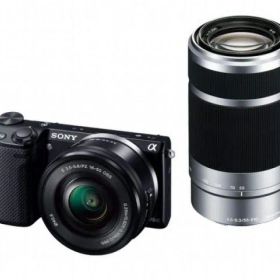 SONY ソニー デジタル一眼カメラ「NEX-5T」ダブルズームレンズキット(ブラック) NEX-5T NEX-5TY-B
