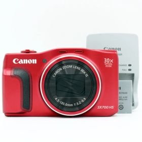 【極上品】CANON PowerShot SX700 HS レッド#7710