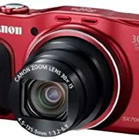 【中古】Canon デジタルカメラ Power Shot SX700 HS レッド 光学30倍ズーム PSSX700HS(RE)
