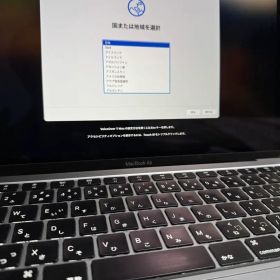 MacBookAir Early2020 初期化済み