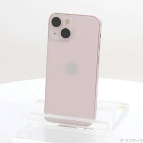〔中古品〕 iPhone13 mini 128GB ピンク MLJF3J／A SIMフリー【276】