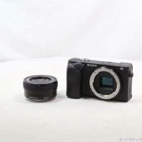 【中古】SONY(ソニー) α6400 ILCE-6400L パワーズームレンズキット ブラック 【262-ud】