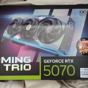 【新品】GeForce RTX 5070 12G GAMING TRIO OC