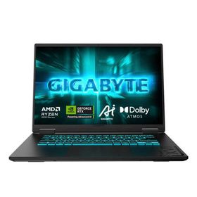GIGABYTE ゲーミングノートパソコン [ RTX 5060 / 16型 / Win11 Home / Ryzen 7 / メモリ32GB / SSD1TB ] ブラックスチール GAMING A16 3VHK3JP864SH