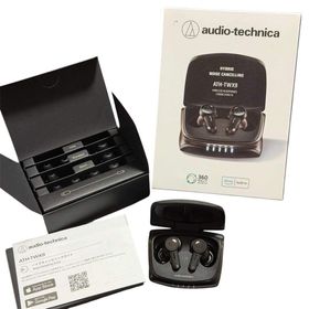 オーディオテクニカ(audio-technica)のaudio-technica ATH-TWX9 ワイヤレスイヤホン ブラック(ヘッドフォン/イヤフォン)