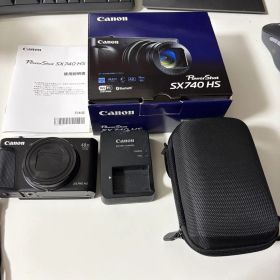 Canon PowerShot SX740 HS 本体 ケース&SDカード