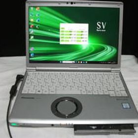 Win11 Panasonic Let's note CF-SV8RDAVS/Corei5/8GBメモリ+SSD256GB/マルチ/Office2021(492)