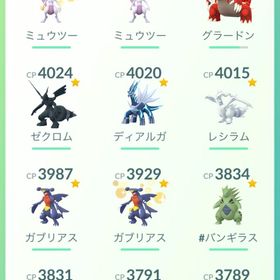 2017年〜開始 個体値100 多数 | ポケモンGOのアカウントデータ、RMTの販売・買取一覧