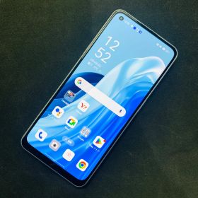 【中古品】Softbank (OPPO Reno7 A) (A201OP) ブルー 128GB