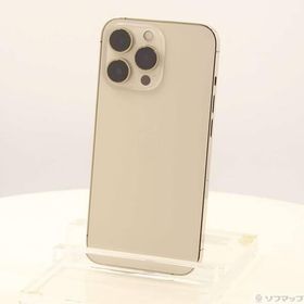 〔中古〕Apple(アップル) iPhone13 Pro 1TB ゴールド MLV43J／A SIMフリー〔348-ud〕