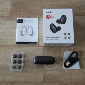 ★人気 EarFun Free Pro２ 箱付き 高音質ワイヤレスイヤホン