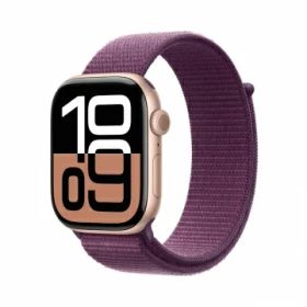 【未使用】Apple Apple Watch Series10 46mm GPS ローズゴールドアルミニウムケース/プラムスポーツループ MWWV3J/A【三宮駅前】保証期間3ヶ月