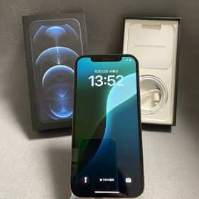 美品中古 国内版 SIMフリー iPhone12 Pro 128GB パシフィックブルー色