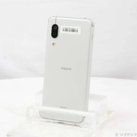 〔中古品〕 AQUOS sense3 lite 64GB シルバーホワイト SH-RM12 楽天 SIMフリー【377】