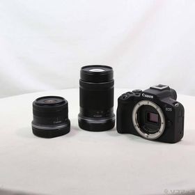 〔中古〕Canon(キヤノン) EOS R50 ダブルズームキット ブラック〔258-ud〕