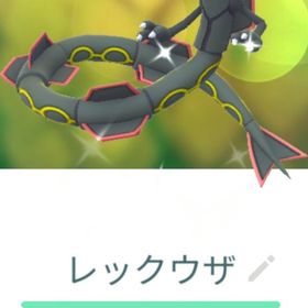 色違いレックウザ トレード ガリョウテンセイ | ポケモンGOのアカウントデータ、RMTの販売・買取一覧