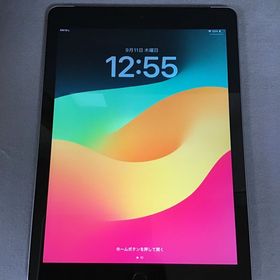 美品 Wi-Fi+cellular版 SIMフリー iPad 第6世代 32GB スペースグレイ色