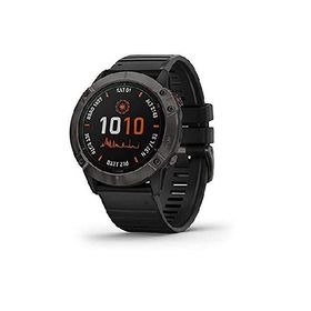 Garmin fenix 6X Pro Solar, Premium Multisport GPS Watch with Solar Charging Capabilities, Features Mapping, Music, Grade-Adjusted Pace Guidance and Pu