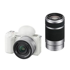 SONY(VAIO) ZV-E10X/W デジタル一眼カメラ α VLOGCAM ZV-E10 ダブルズームレンズキット ホワイト