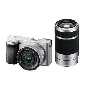 SONY(VAIO) ILCE-6400X/S デジタル一眼カメラ α6400 ダブルズームレンズキット シルバー