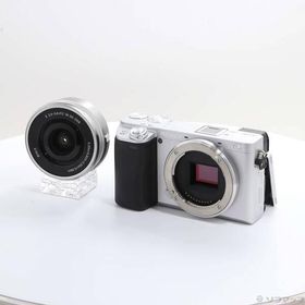 〔中古〕SONY(ソニー) α6400 ILCE-6400L パワーズームレンズキット シルバー〔349-ud〕