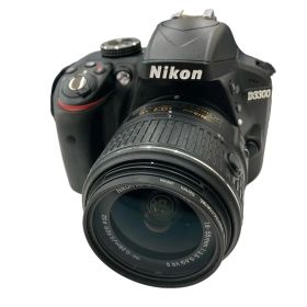 186000 現状品 Nikon ニコン デジタルカメラ 18-55VR2 D3300 ブラック デジタル一眼レフ
