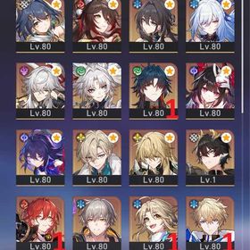 【PU80/90】キャストリス+餅 ファイノン+餅 ホタル1凸+餅 黄泉 飛霄 鏡流+餅 花火 | 崩壊スターレイル(崩スタ)のアカウントデータ、RMTの販売・買取一覧