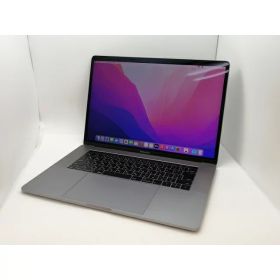 【中古】Apple MacBook Pro 15インチ Corei7:2.6GHz Touch Bar搭載モデル スペースグレイ MLH32J/A (Late 2016)【三宮センター】保証期間1ヶ月【ランクC】