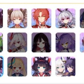 崩壊学園編キャラコンプ アクリア実質完凸 蟹座、獅子座テンプレ