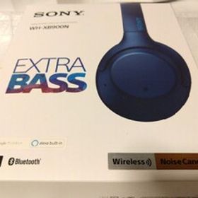 SONY ソニー ワイヤレスヘッドホン ノイズキャンセリング WH-XB900N ブルー