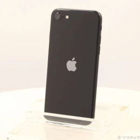 〔中古品〕 iPhone SE 第2世代 128GB ブラック MXD02J／A SIMフリー【258】