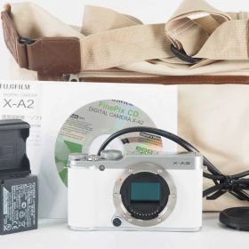 富士フィルム Fujifilm Fuji X-A2 Mirrorless Digital X Series Camera White 16.3MP Body [新品同様] #Z5117A