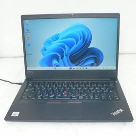 パソコン 中古 Windows11 Pro 64bit Lenovo ThinkPad E14 (20RB-S3L100) 第10世代 Core i3-10110U 2.1GHz メモリ 8GB 256GB(NVMe SSD 新品) 14インチ フルHD(1920x1080) Webカメラ ノートパソコン