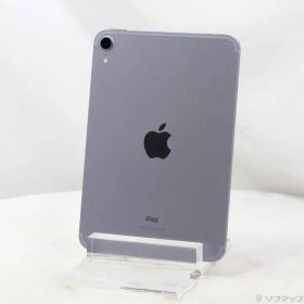 〔中古品〕 iPad mini 第6世代 64GB パープル MK8E3J／A SIMフリー【352】