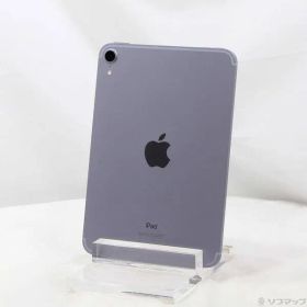 〔中古品〕 iPad mini 第6世代 64GB パープル MK8E3J／A SIMフリー【198】