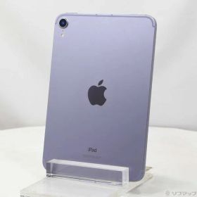 〔中古品〕 iPad mini 第6世代 64GB パープル MK8E3J／A docomoロック解除SIMフリー【198】
