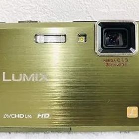 【中古】(非常に良い)パナソニック 防水デジタルカメラ LUMIX (ルミックス) FT1 フォリッジグリーン DMC-FT1-G