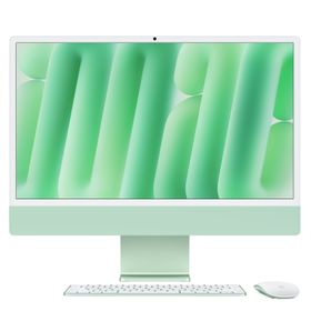 24インチiMac [整備済製品] 10コアCPUと10コアGPUを搭載したApple M4チップ、ギガビットEthernet - グリーン