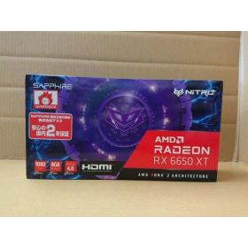 @【未使用品】 Sapphire NITRO+ Radeon RX 6650 XT (ブーストクロック最大2694MHz 8GB/128ビットGDDR6) GAMINGグラフィックカード ビデオカード グラボ